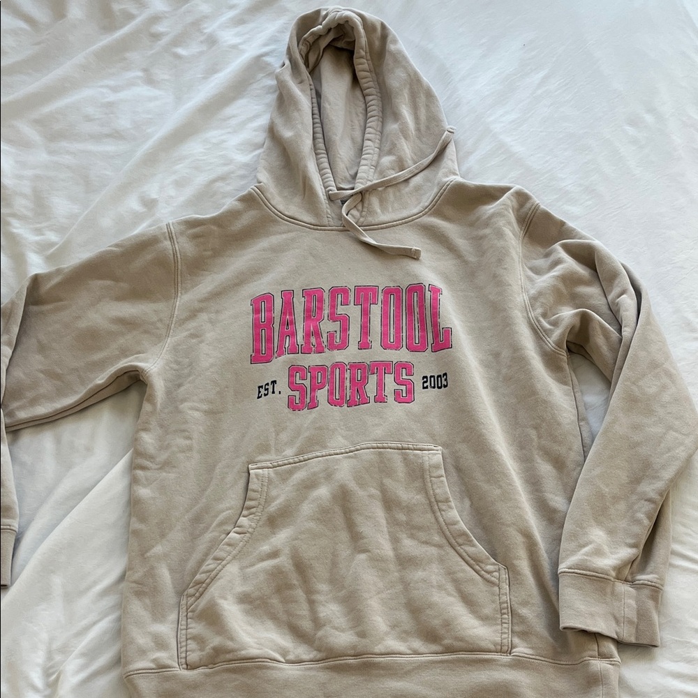 Barstool Sports Tan Hoodie for Women